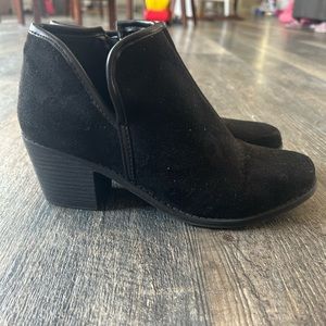 Black Booties. Worn Once. Size 7.5. EUC.